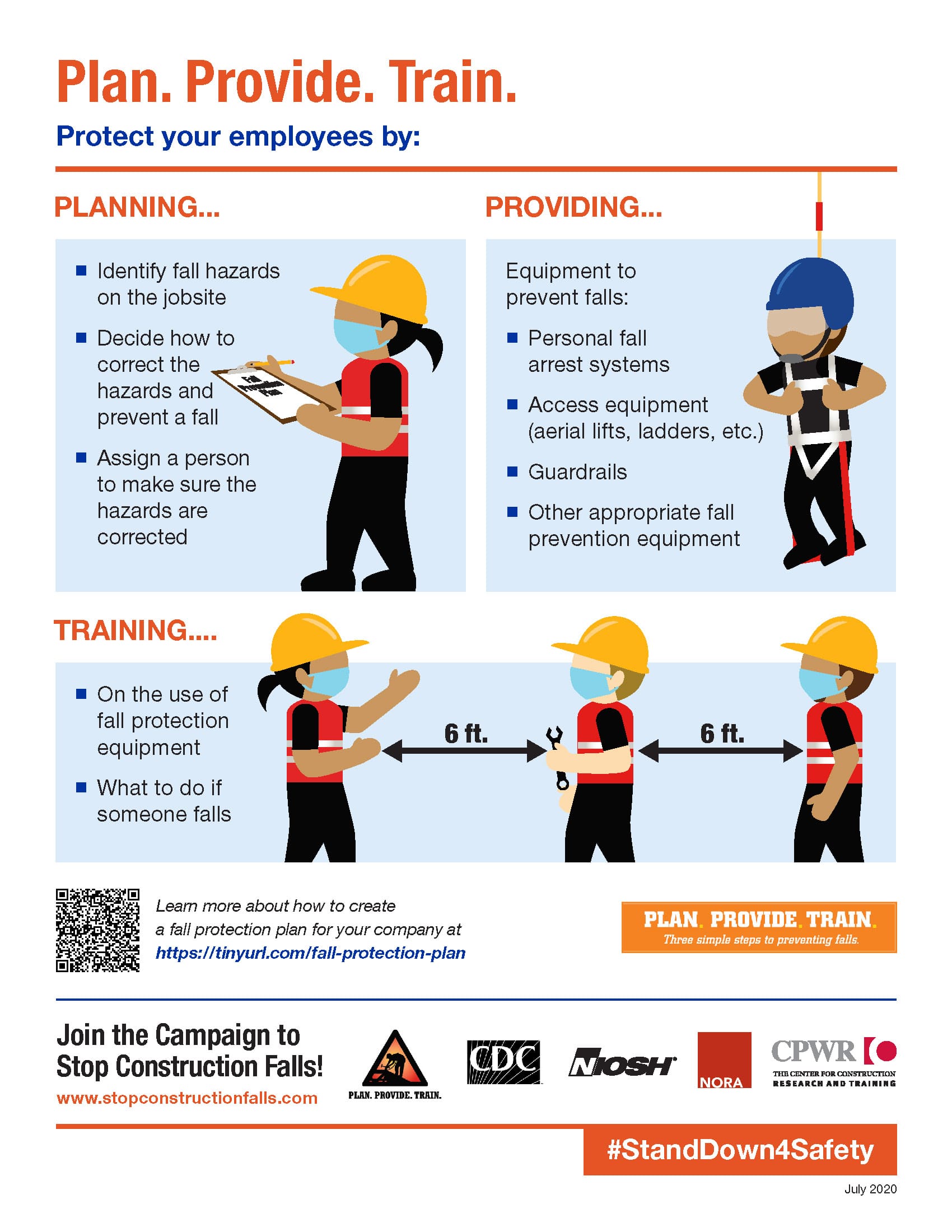 Infographics & Tip Sheets | Stop Construction Falls